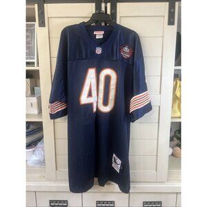NFL Gale Sayers #40 1977 Hall Of Fame Throwback CHICAGO BEARS Stitched Jersey